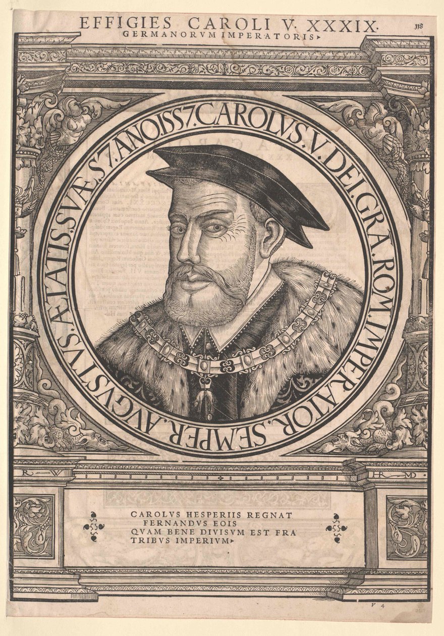 Holy Roman Emperor Charles V by Artist Unknown