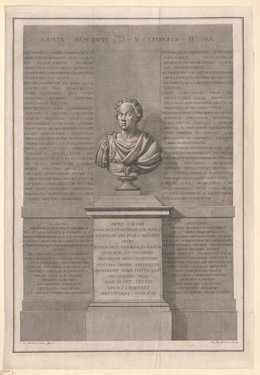 Holy Roman Emperor Leopold II by Artist Unknown
