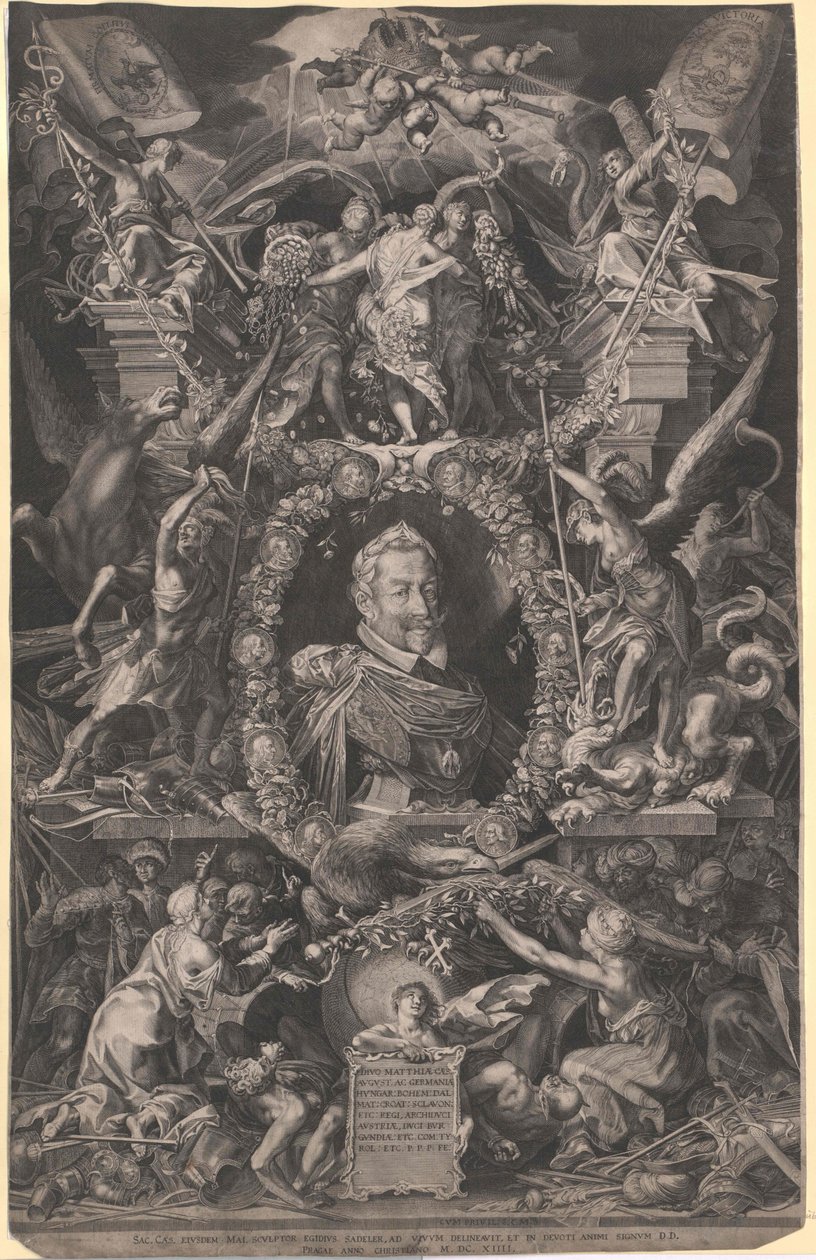 Holy Roman Emperor Matthew I by Artist Unknown