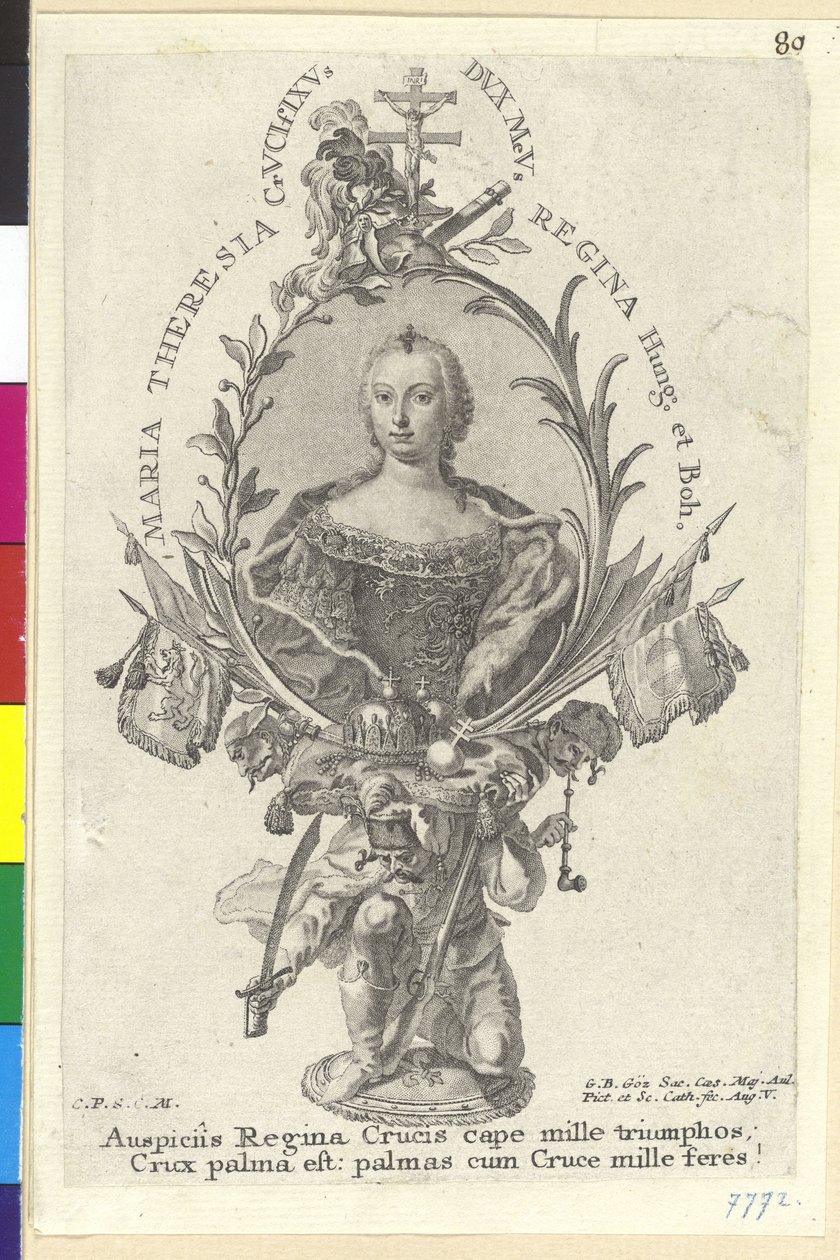 Holy Roman Empress Maria Theresa by Artist Unknown