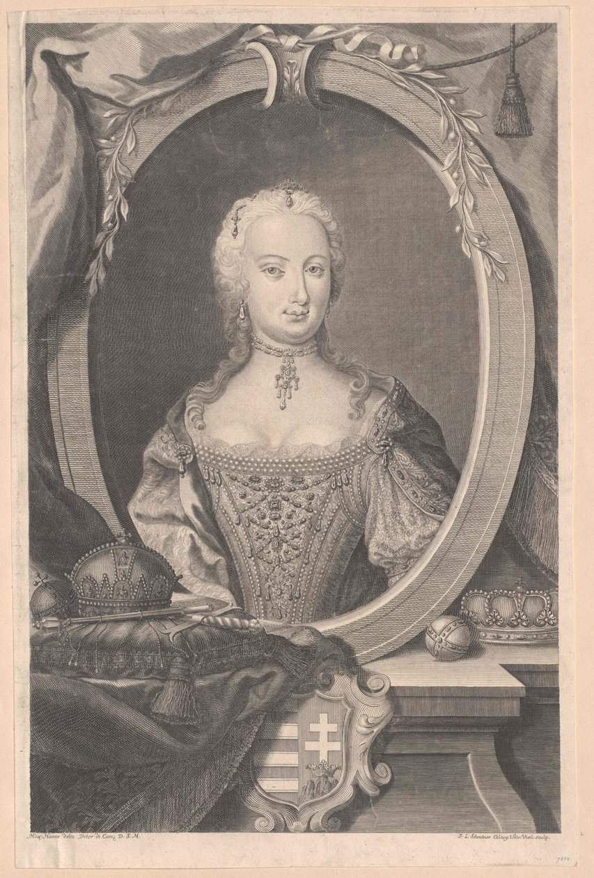 Holy Roman Empress Maria Theresa by Artist Unknown