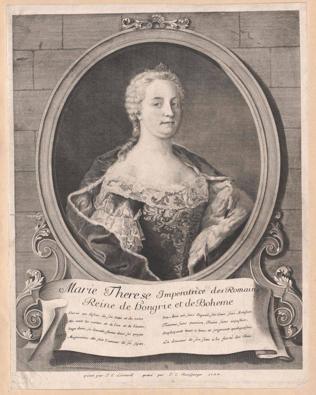 Holy Roman Empress Maria Theresa by Artist Unknown