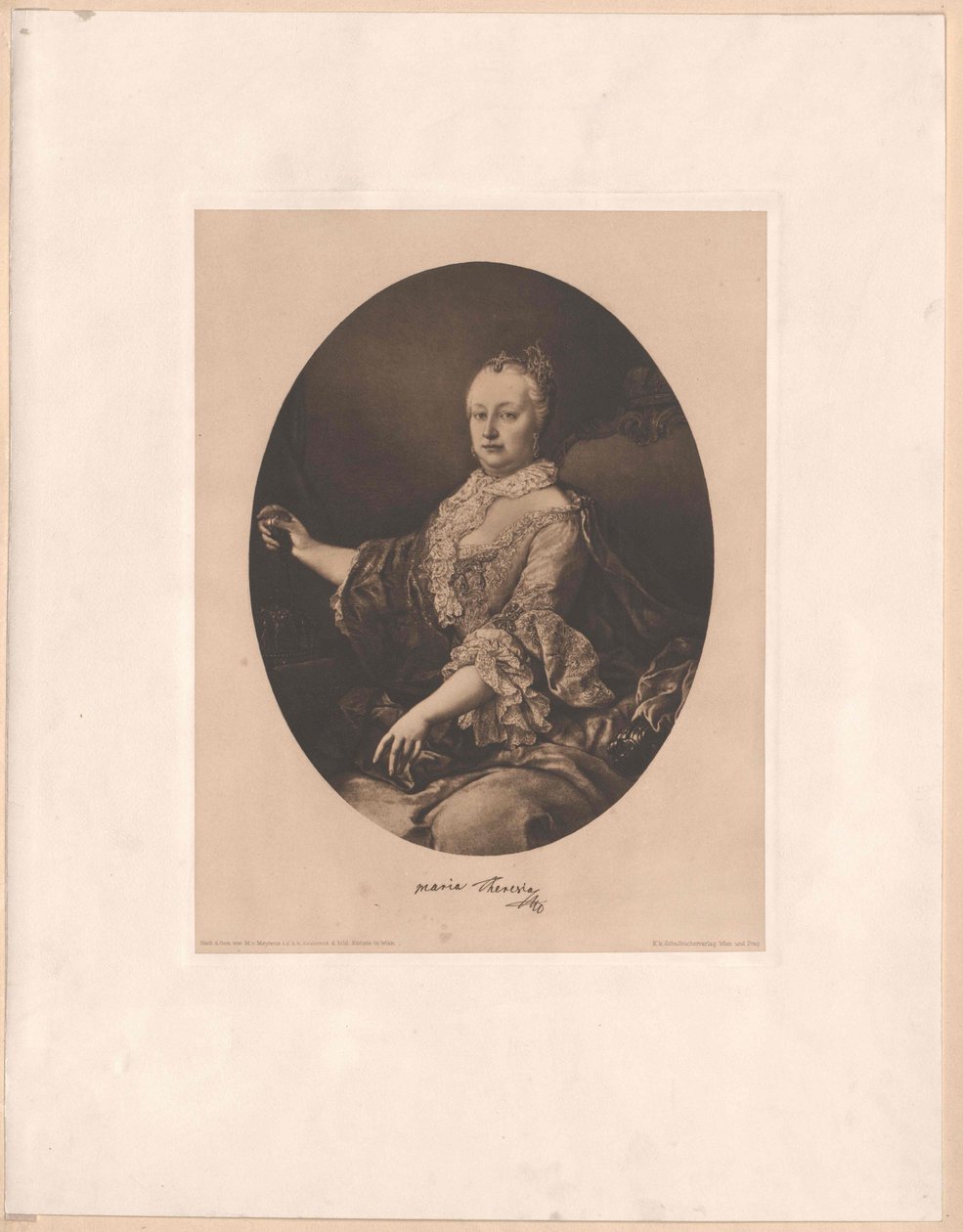 Holy Roman Empress Maria Theresa by Artist Unknown
