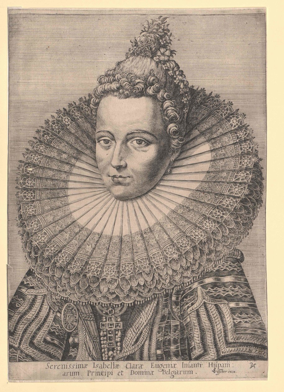 Infanta Isabella Clara Eugenia of Spain by Artist Unknown