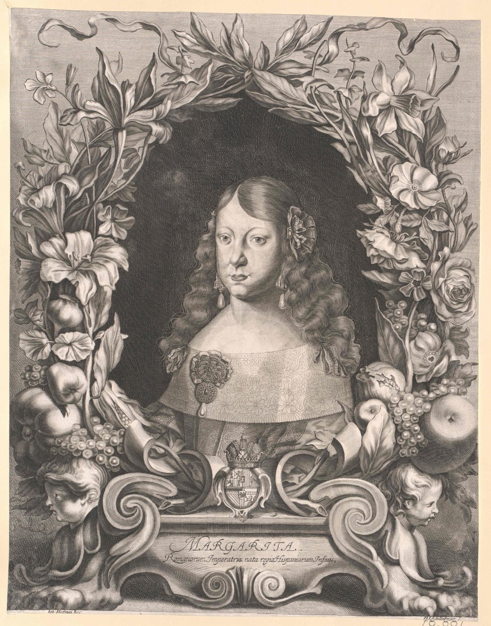 Infanta of Spain Margarete Theresia by Artist Unknown
