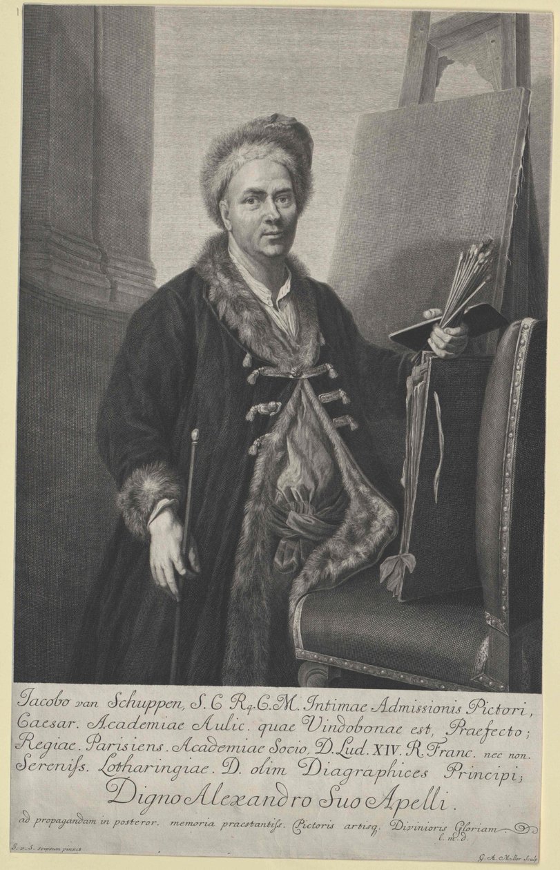 Jakob van Schuppen by Artist Unknown