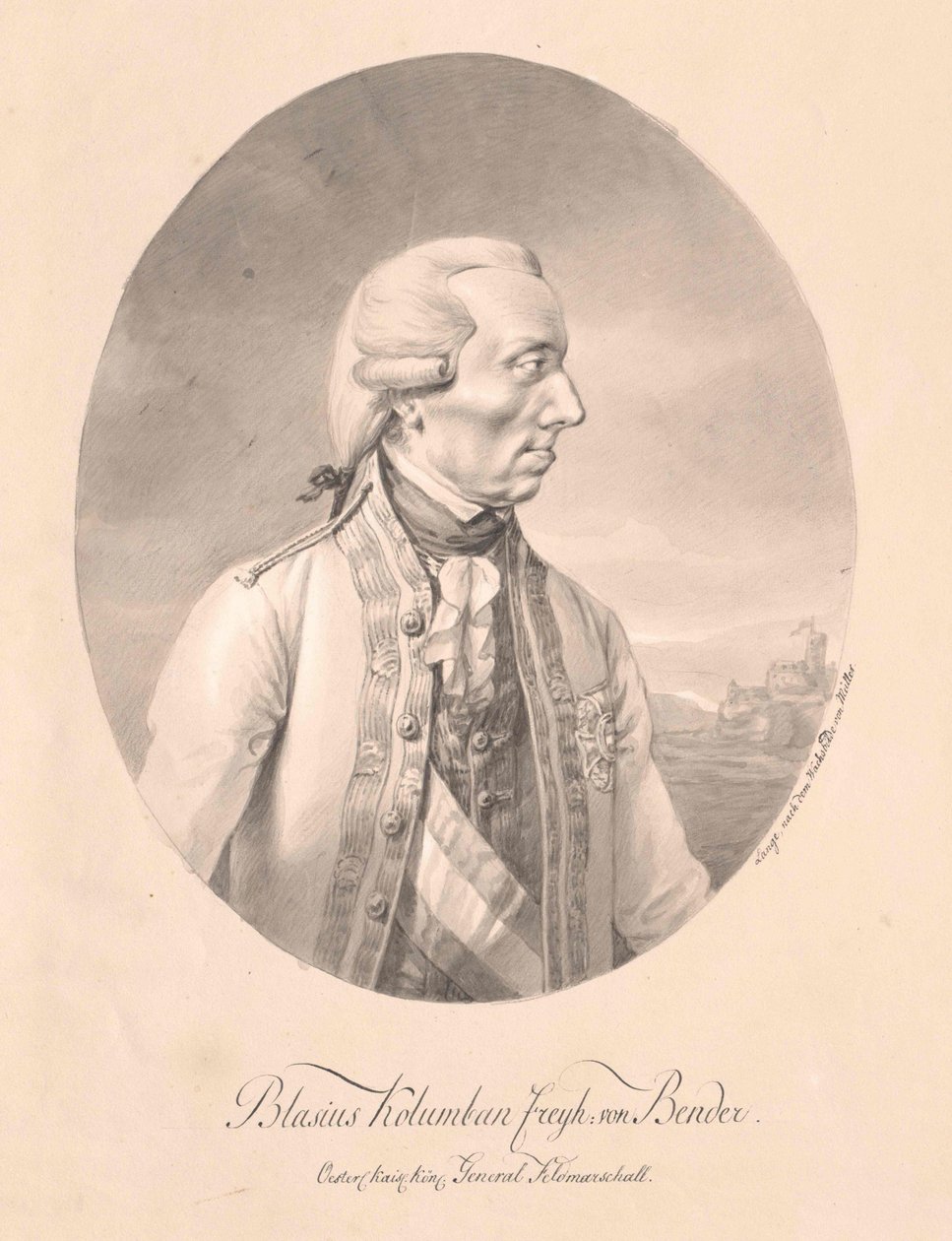 Johann Blaise Baron Bends by Artist Unknown