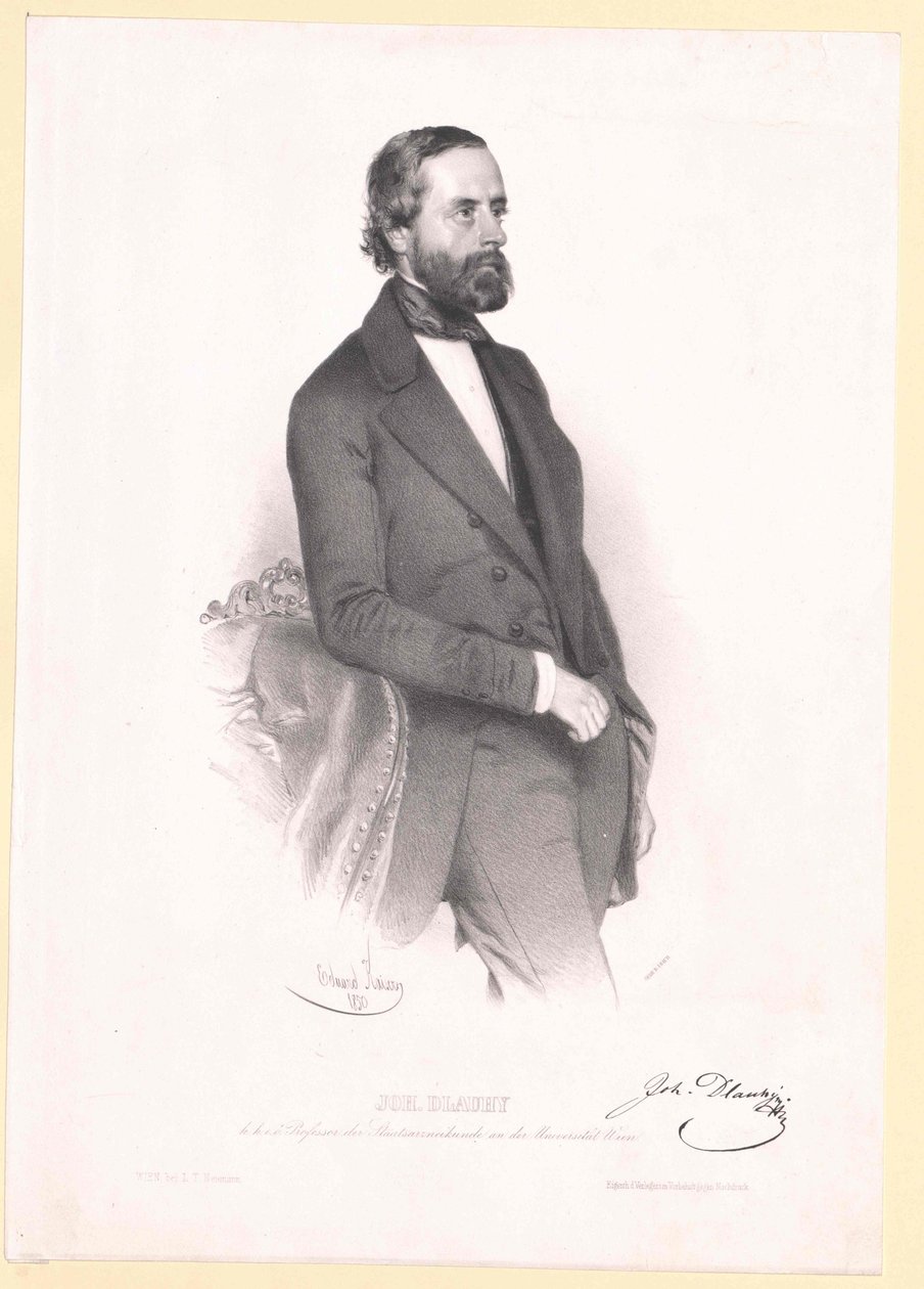 Johann Dlauhy by Artist Unknown