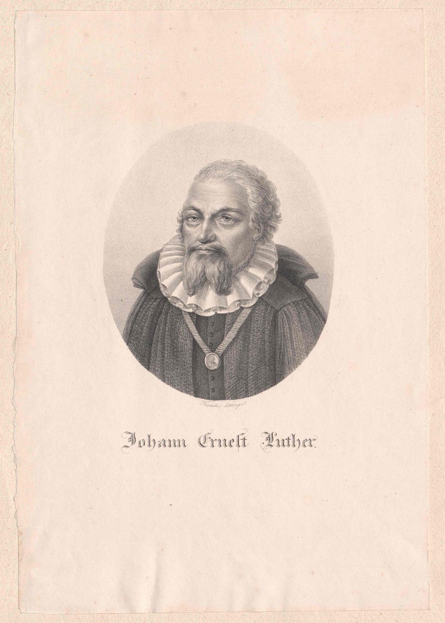 Johann Ernst Luther by Artist Unknown