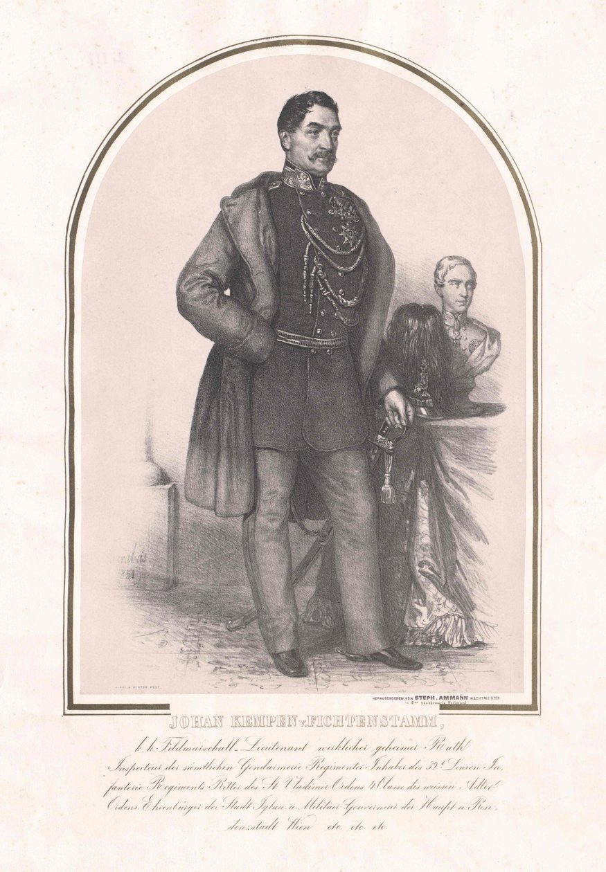 Johann Franz Baron Kempen von Fichtenstamm by Artist Unknown