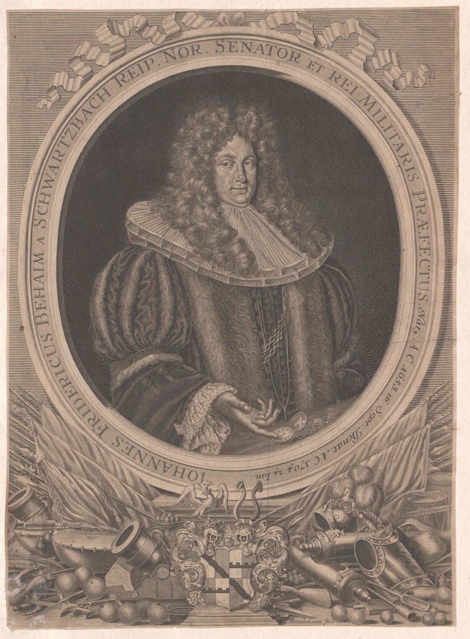 Johann Frederick Behaim von Schwarzbach by Artist Unknown