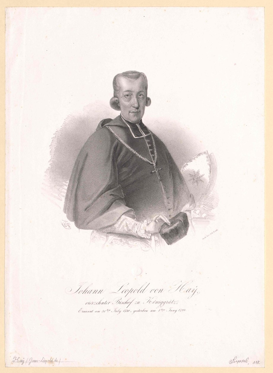 Johann Leopold von Hay by Artist Unknown