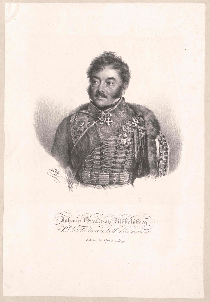 Johann Nepomuk Count of Klebelsberg by Artist Unknown