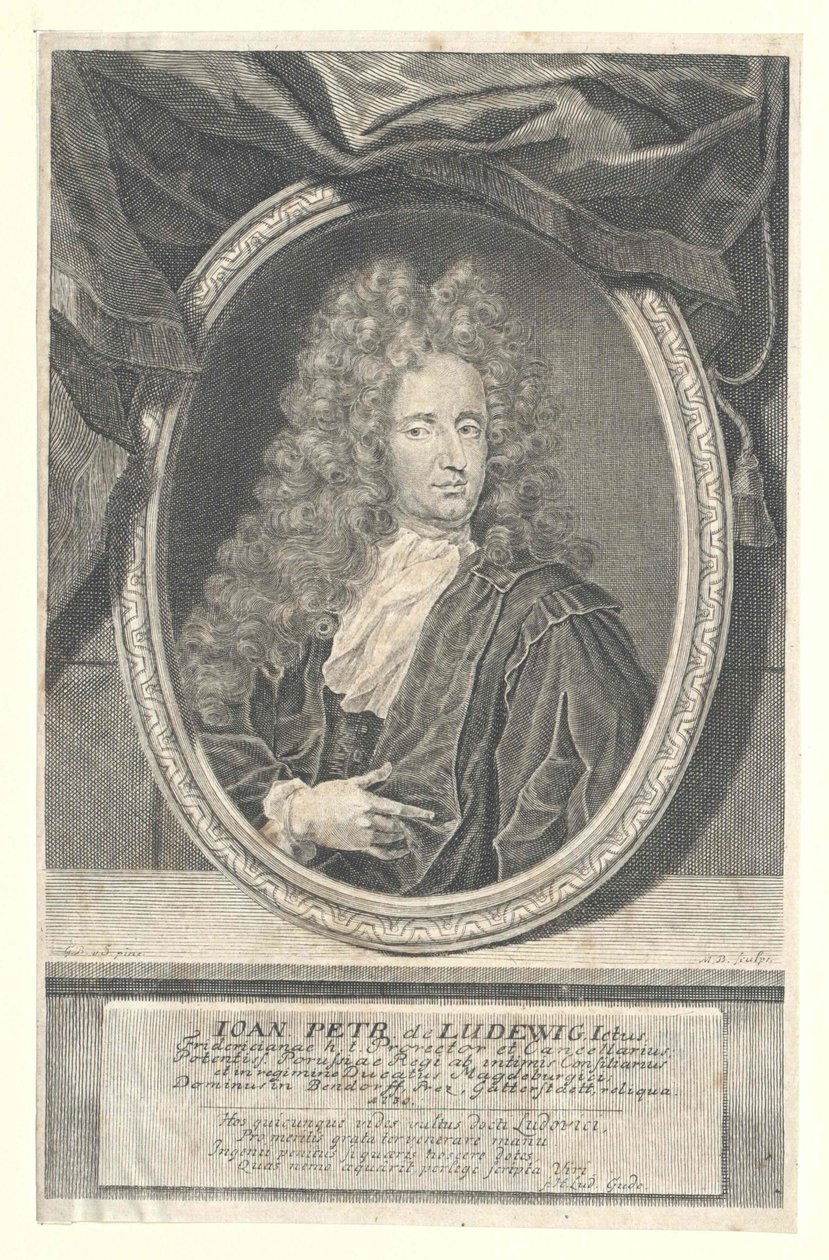 Johann Peter von Ludewig by Artist Unknown