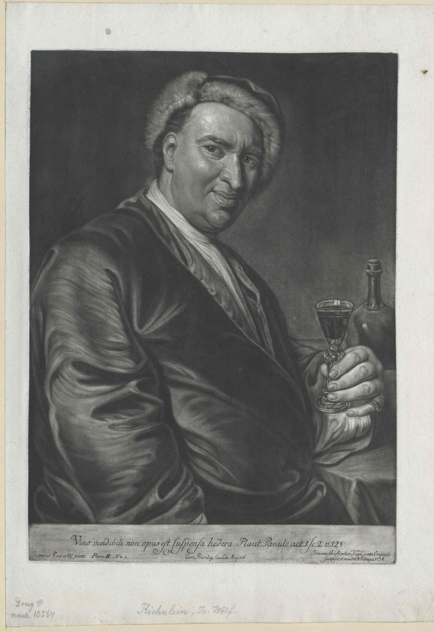 Johann Wolfgang Kiehnlein by Artist Unknown
