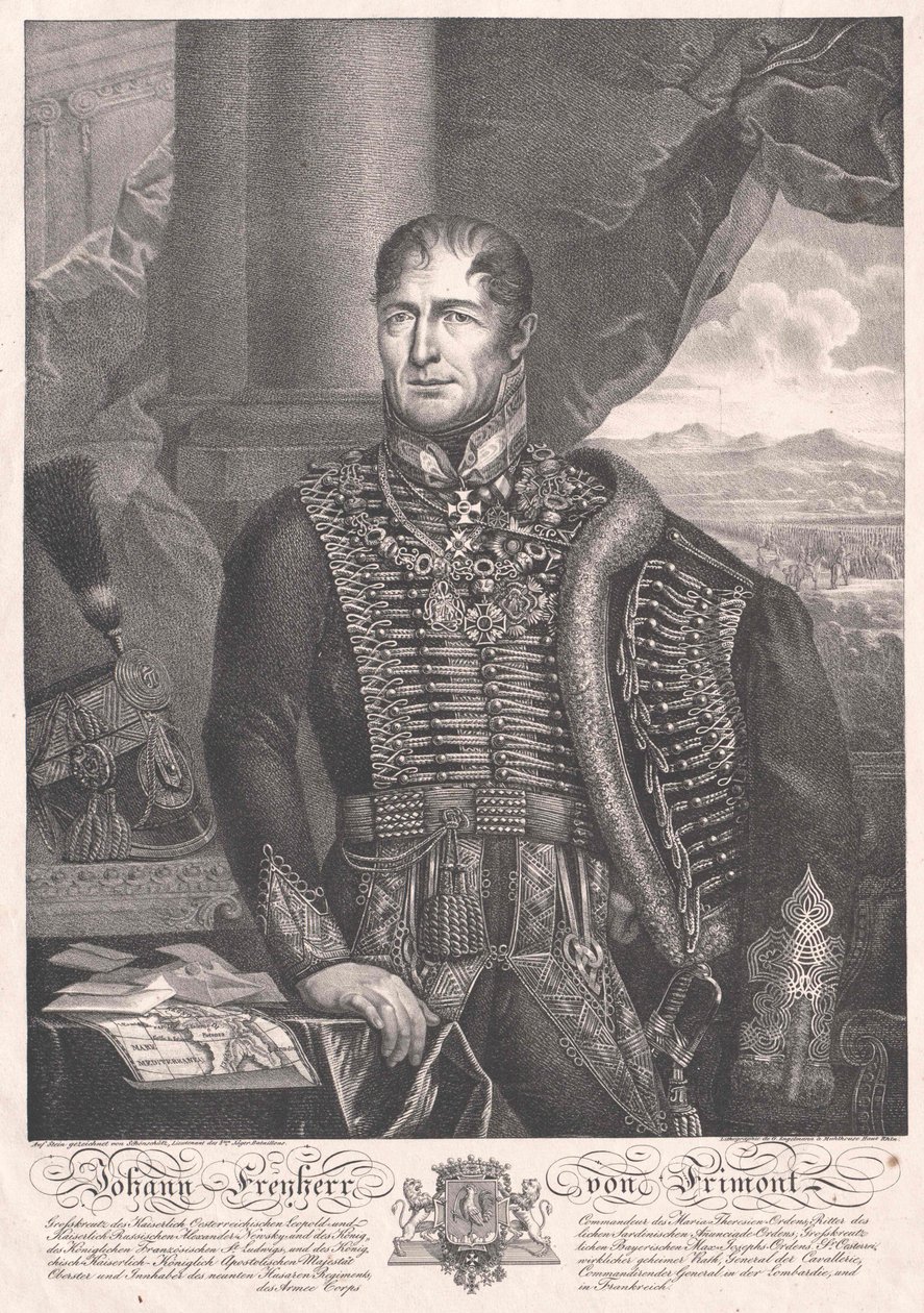 Johann Count Frimont von Palota by Artist Unknown