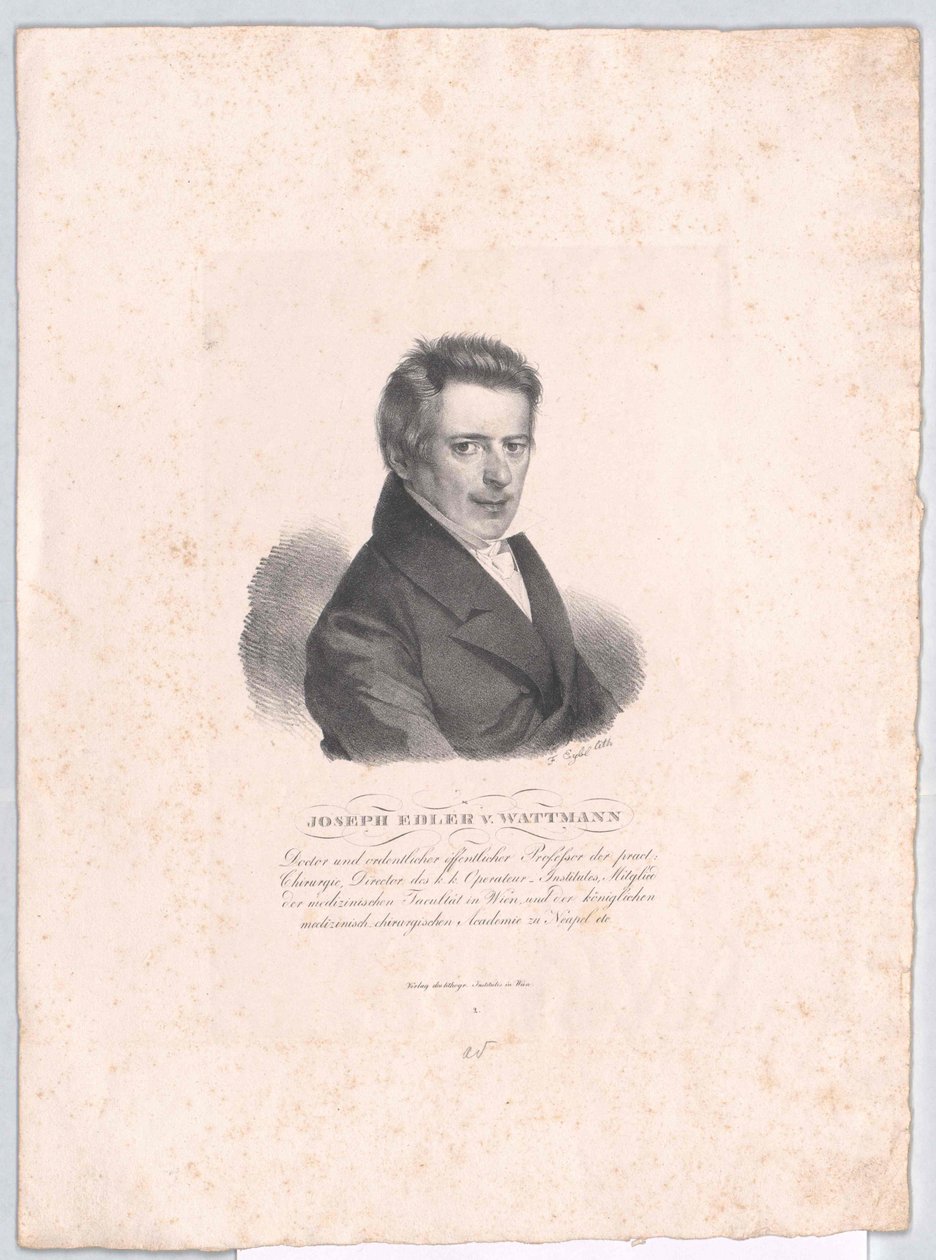 Joseph Baron Wattmann-Maelcamp-Beaulieu (print) by Artist Unknown