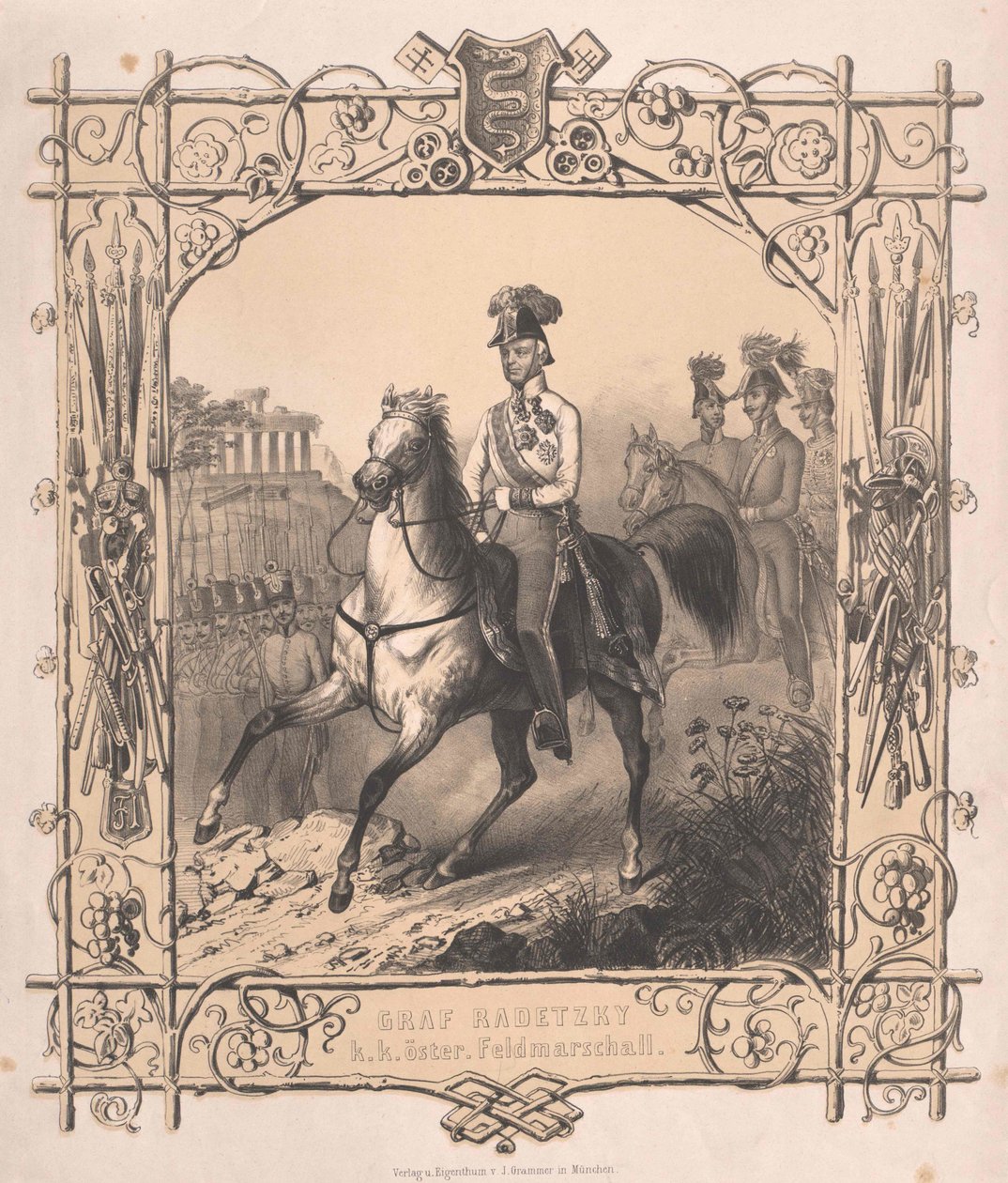 Joseph Count Radetzky of Radetz by Artist Unknown