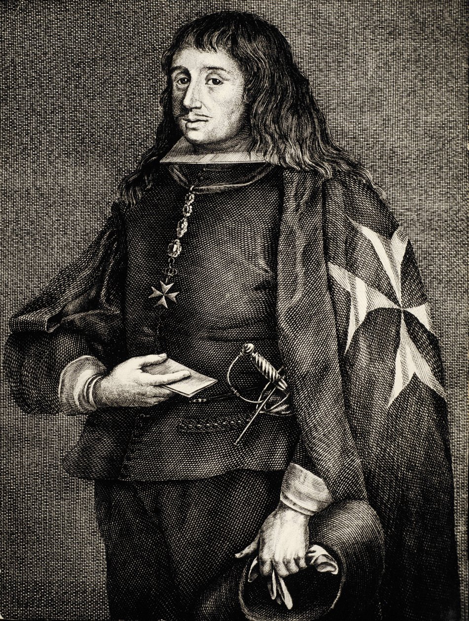 Juan Jose de Austria (1629-1679). Spanish Infante (Prince), Son of King Philip IV and the Theatre Actress Maria Calderona. Engraving by Artist Unknown