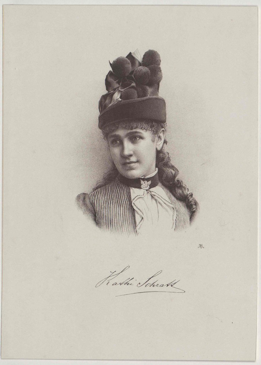 Katharina Schratt by Artist Unknown