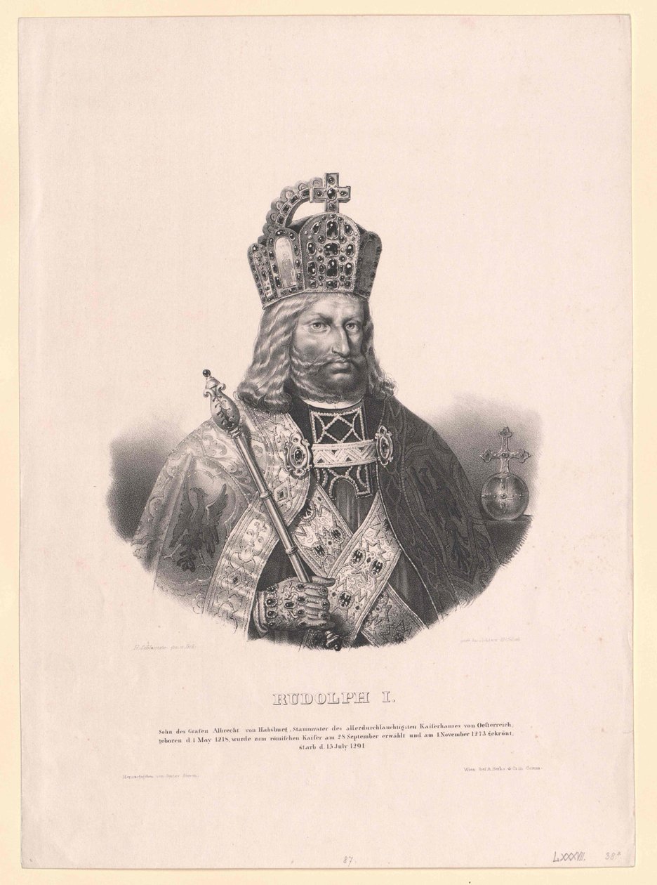 King Rudolf I of Habsburg by Artist Unknown