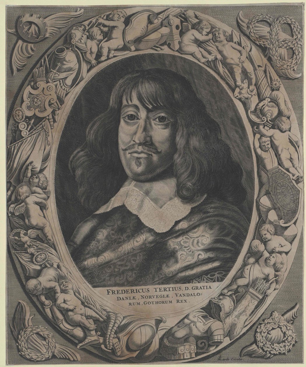 King Frederick III of Denmark by Artist Unknown