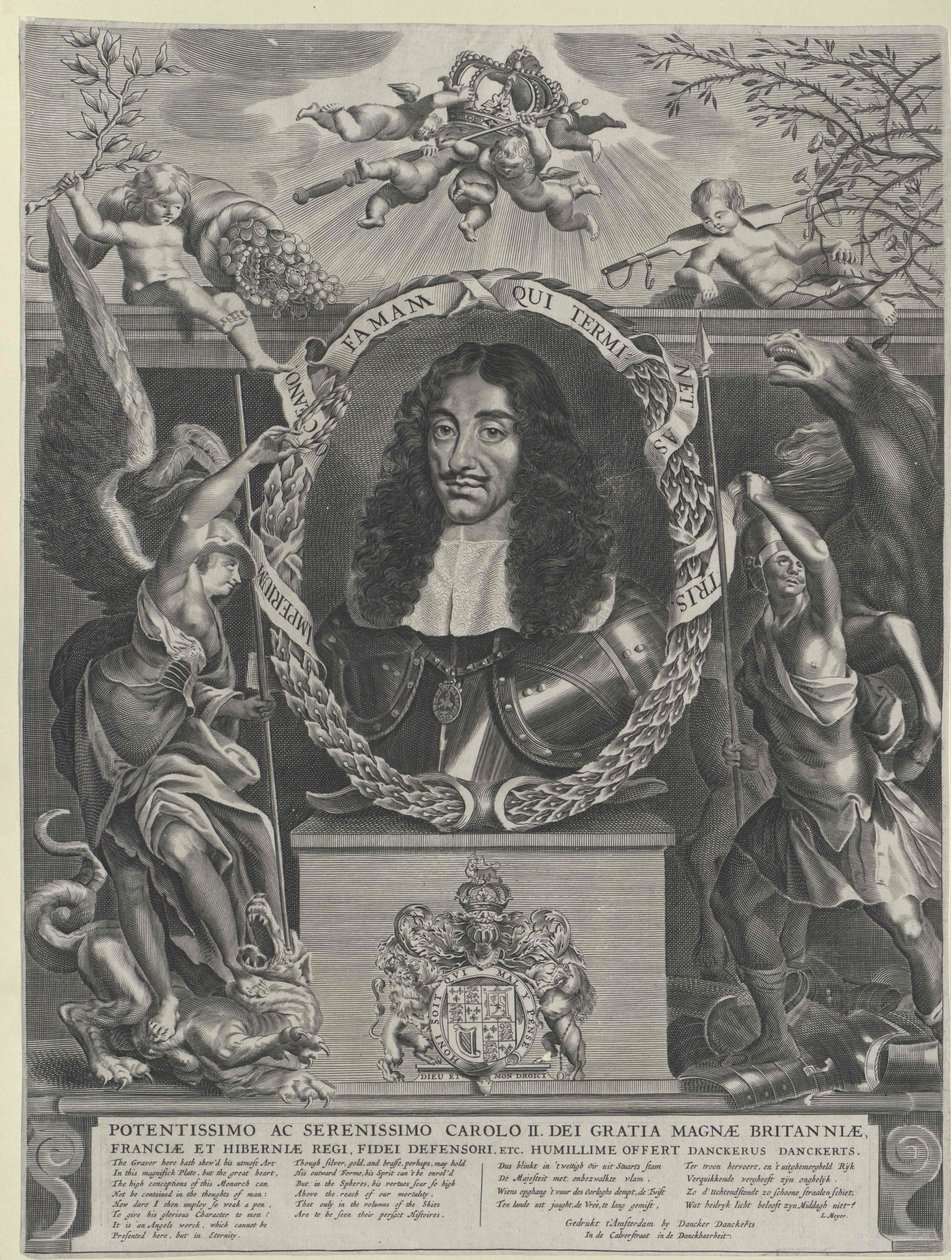 King of England Charles II by Artist Unknown