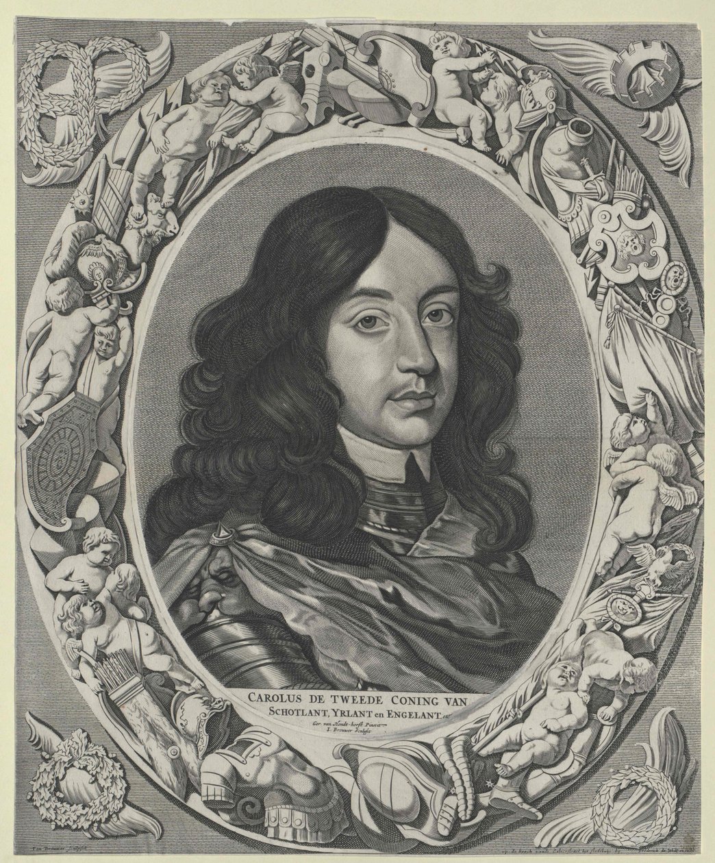 King of England Charles II by Artist Unknown