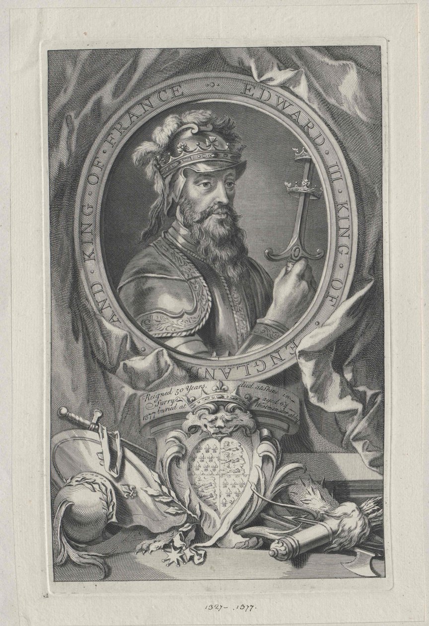King of England Edward III by Artist Unknown