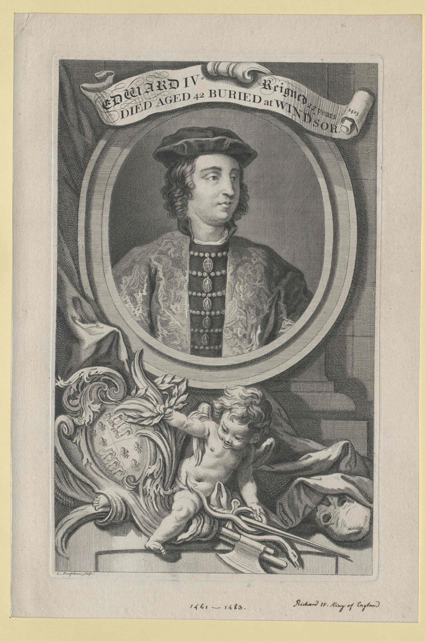 King of England Edward IV by Artist Unknown