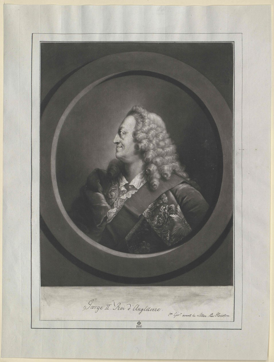 King of England Elector of Hanover George II by Artist Unknown