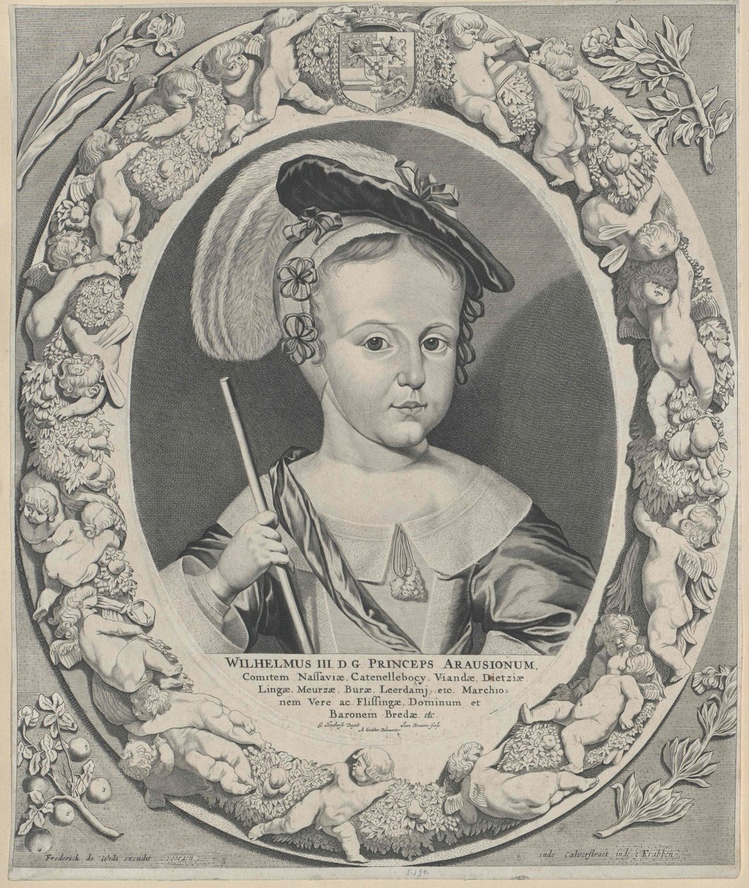 King of England William III by Artist Unknown