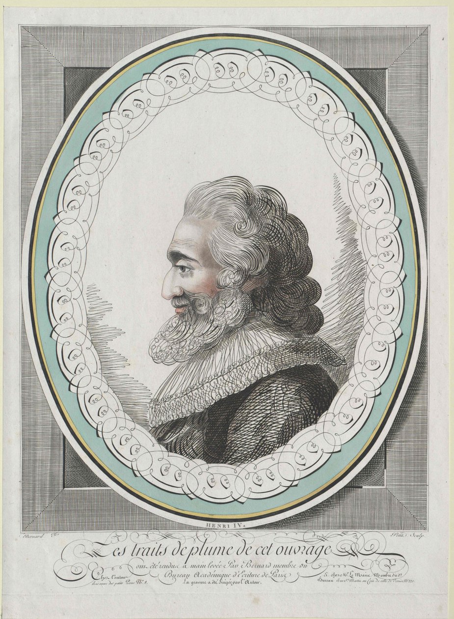 King of France Henry IV by Artist Unknown