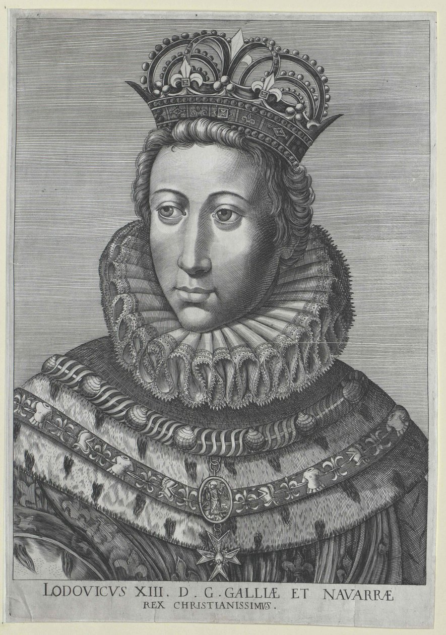 King Louis XIII of France by Artist Unknown
