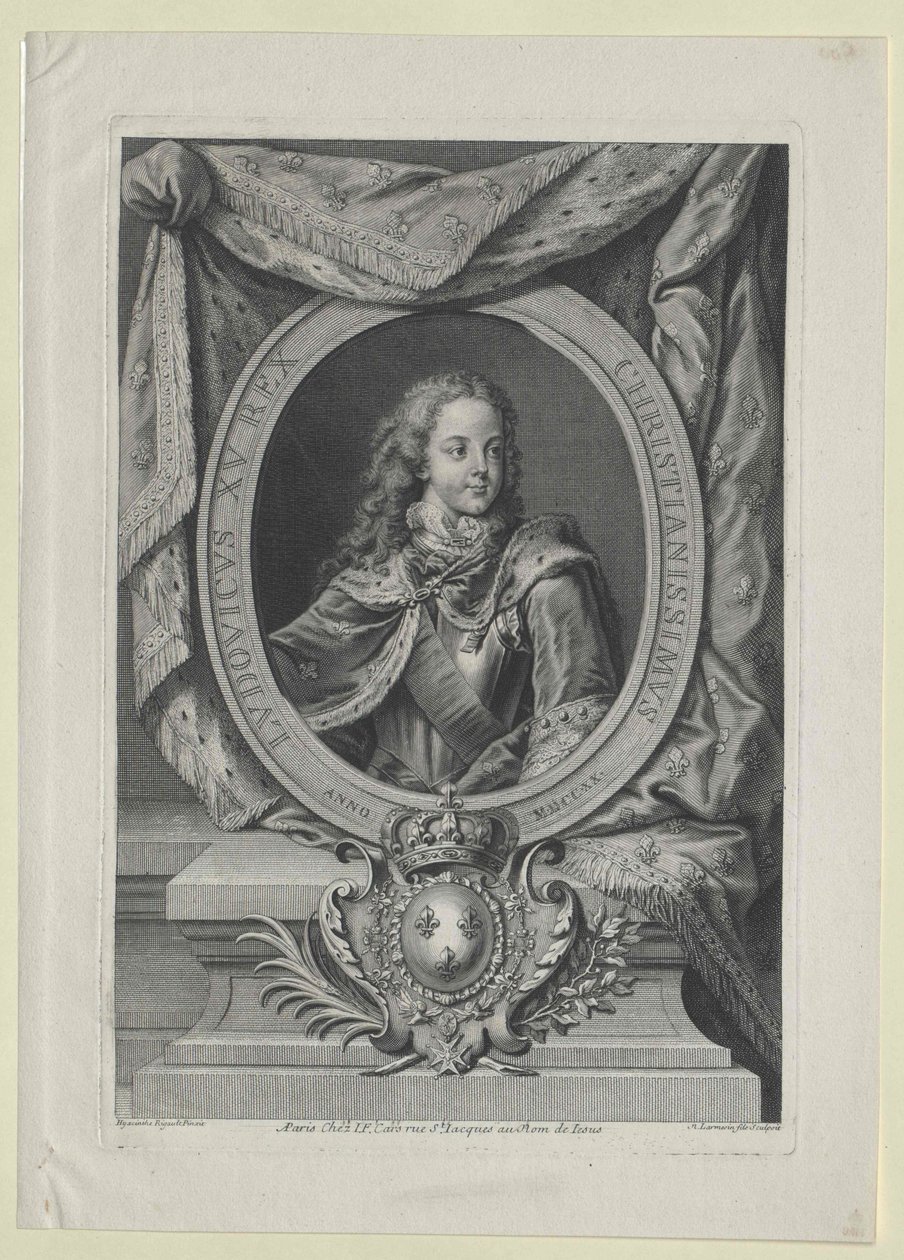King Louis XV of France by Artist Unknown