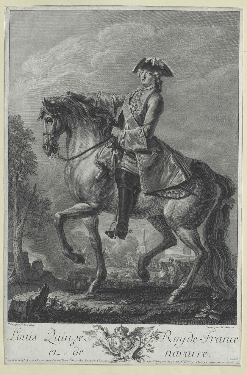 King Louis XV of France by Artist Unknown