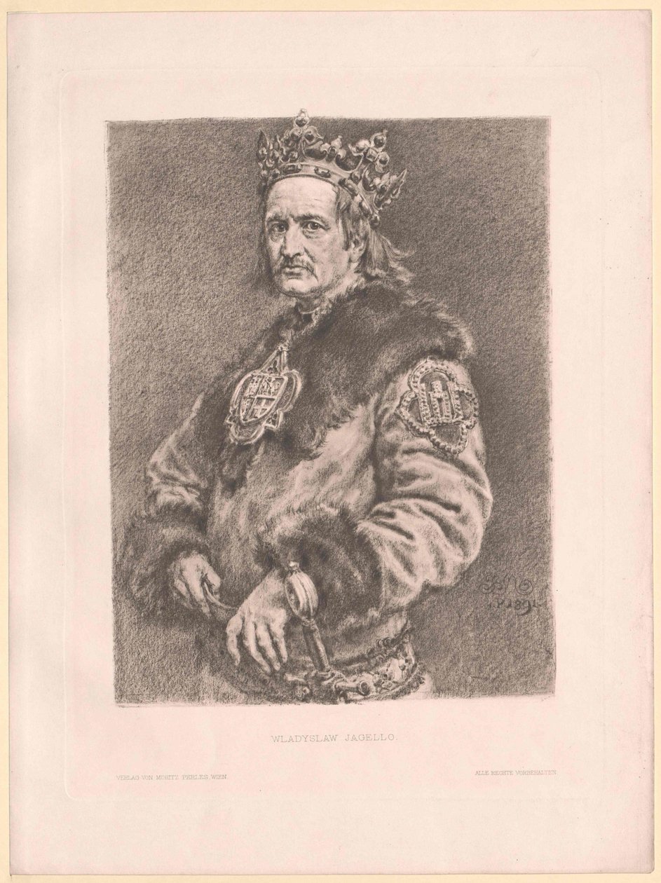 King of Poland Vladislav II by Artist Unknown