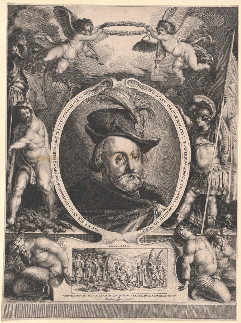 King of Poland Vladislav IV Sigismund by Artist Unknown