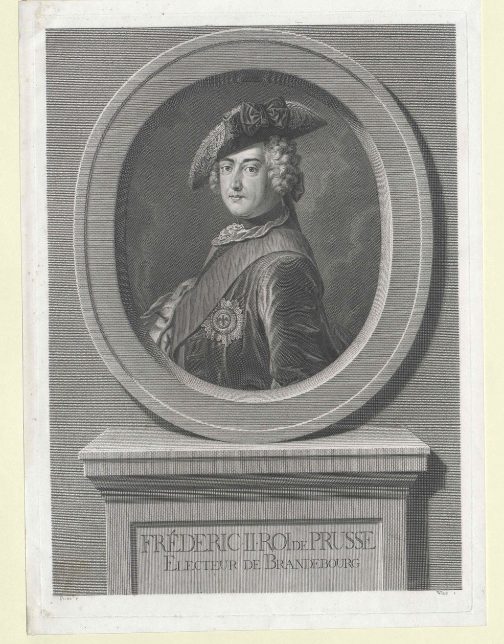 King of Prussia Frederick II by Artist Unknown