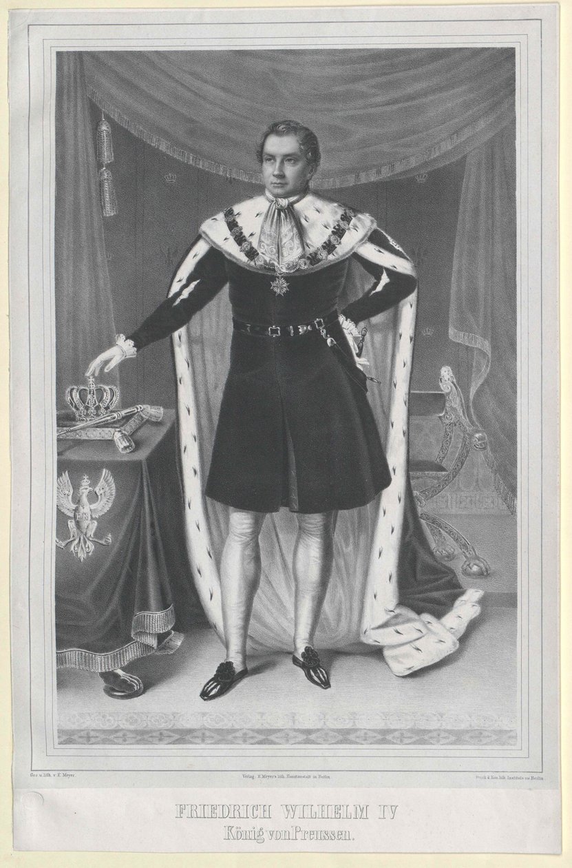 King Frederick Wilhelm IV of Prussia by Artist Unknown