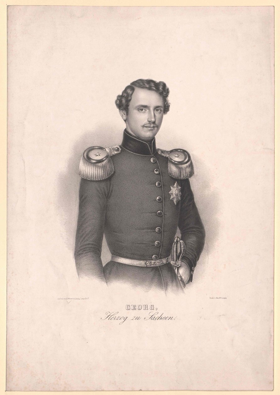 King George of Saxony by Artist Unknown