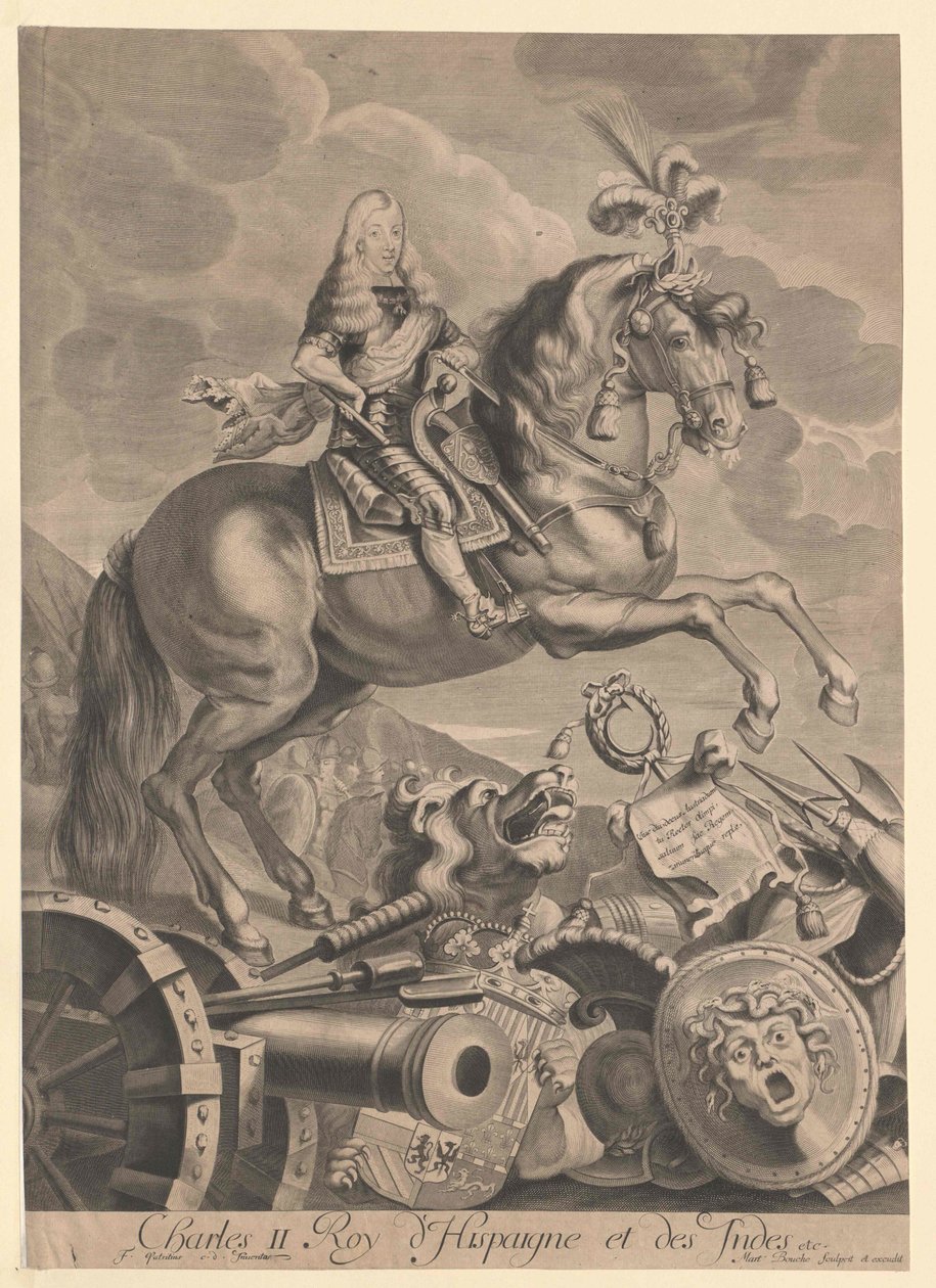 King Charles II of Spain by Artist Unknown