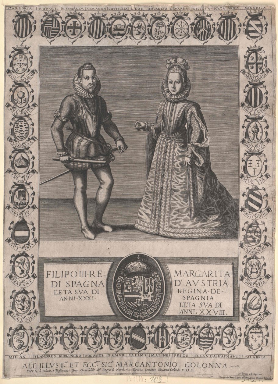 King Philip III of Spain by Artist Unknown