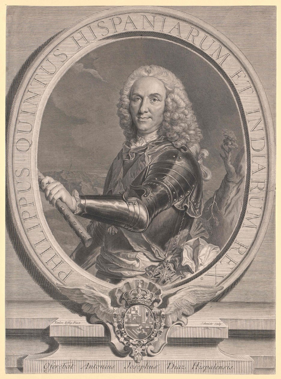 King of Spain Philip V by Artist Unknown