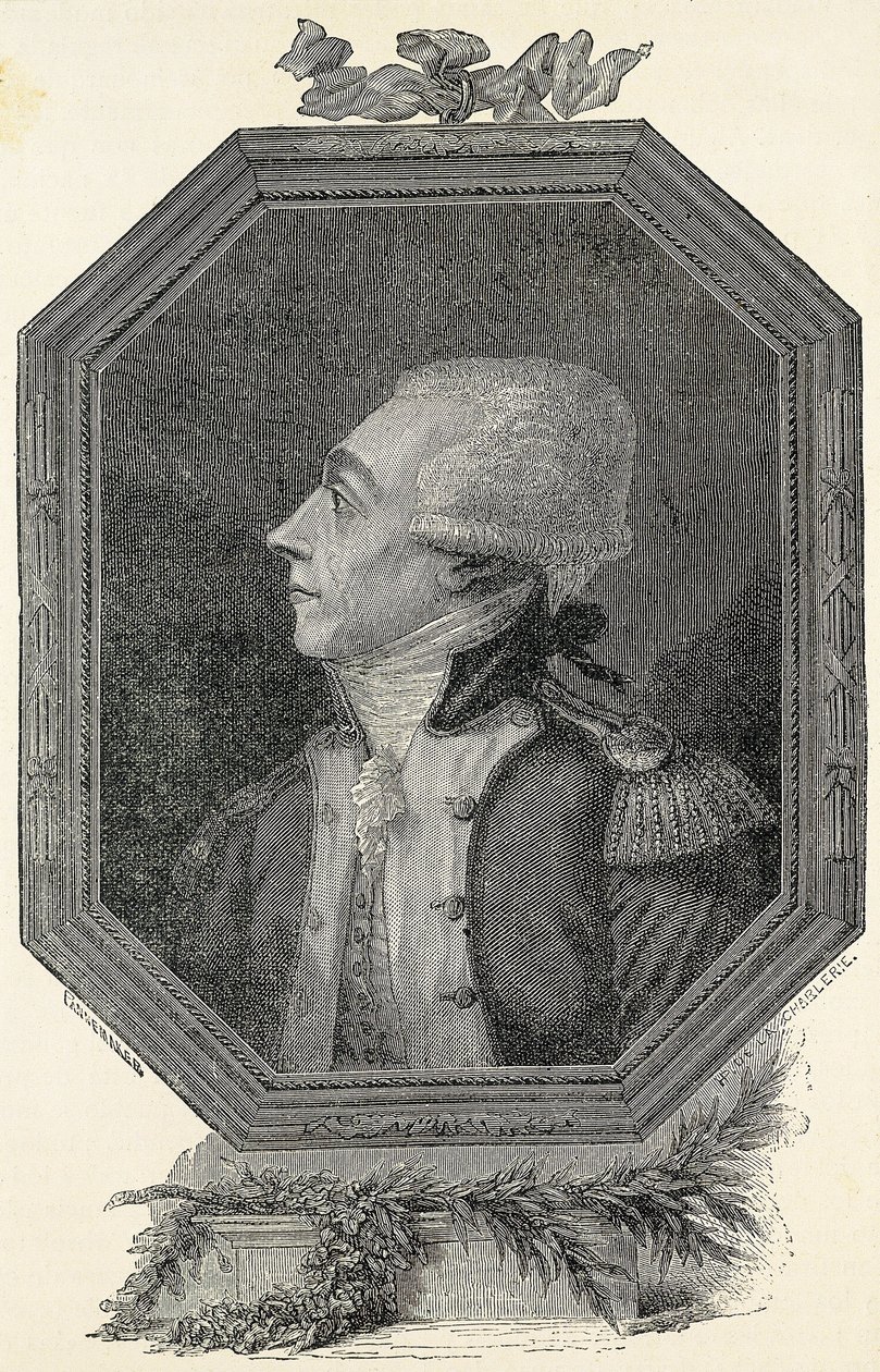 Lafayette, Marie Joseph Gilbert Motie Motier, Marquis of (1757-1834) by Artist Unknown