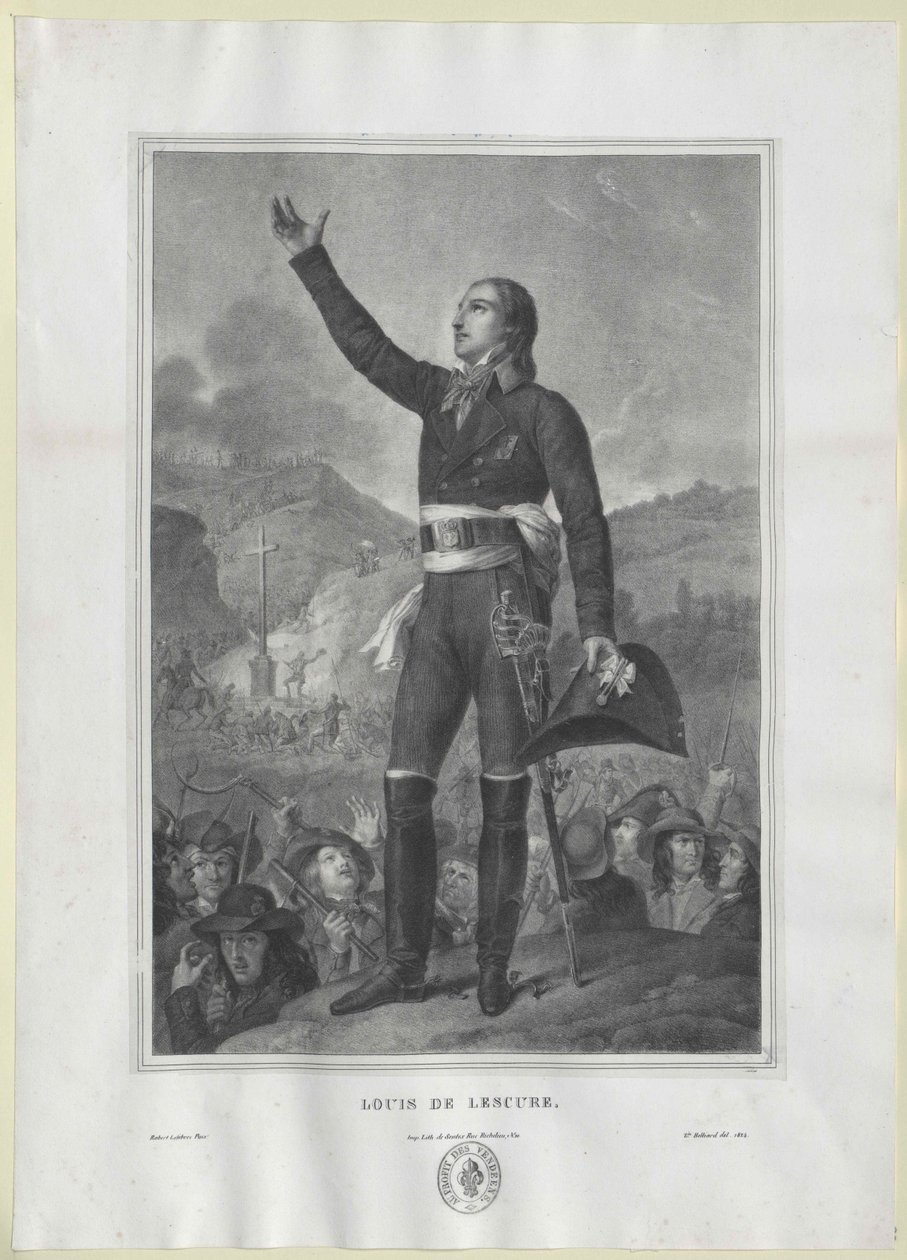 Louis-Marie de Salgues, Marquis de Lescure by Artist Unknown