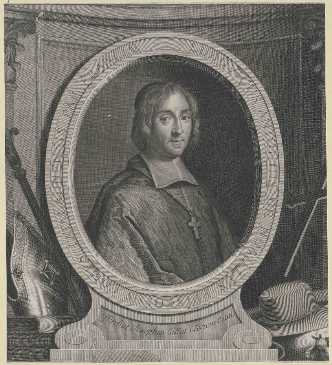 Louis Antoine de Noailles by Artist Unknown