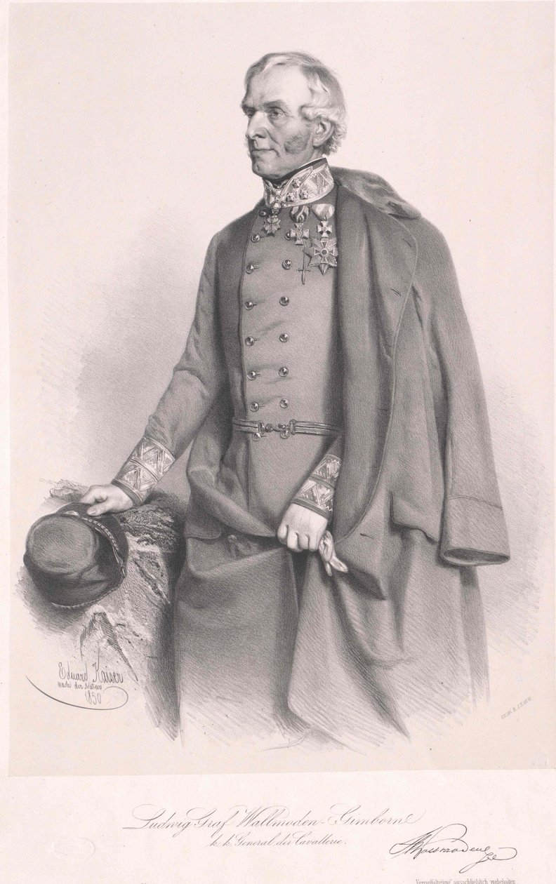 Count Louis Wallmoden-Gimborn by Artist Unknown