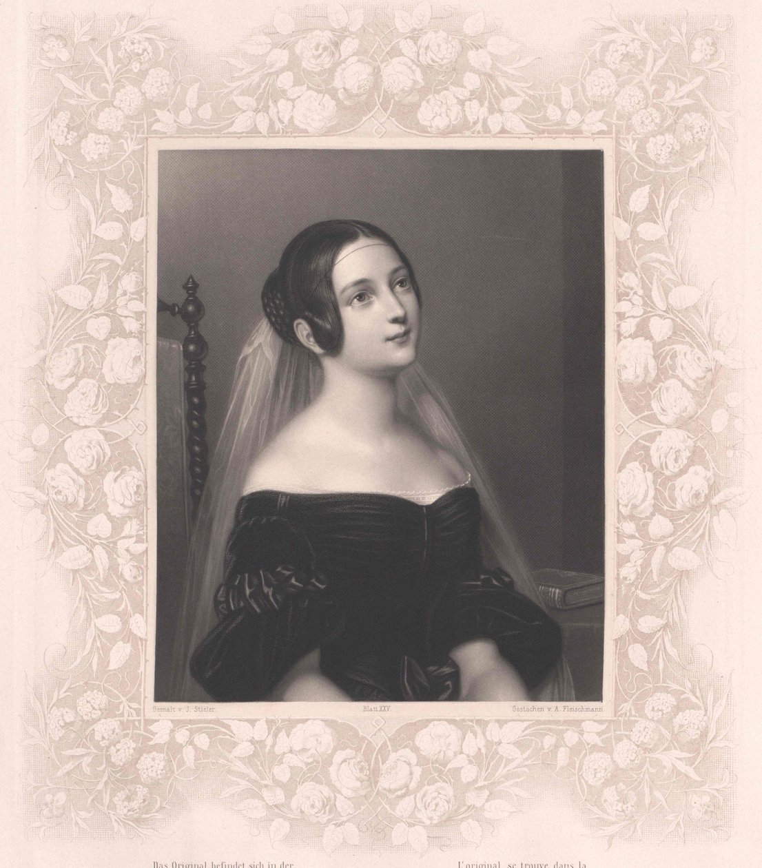 Louise Baroness von Neubeck by Artist Unknown