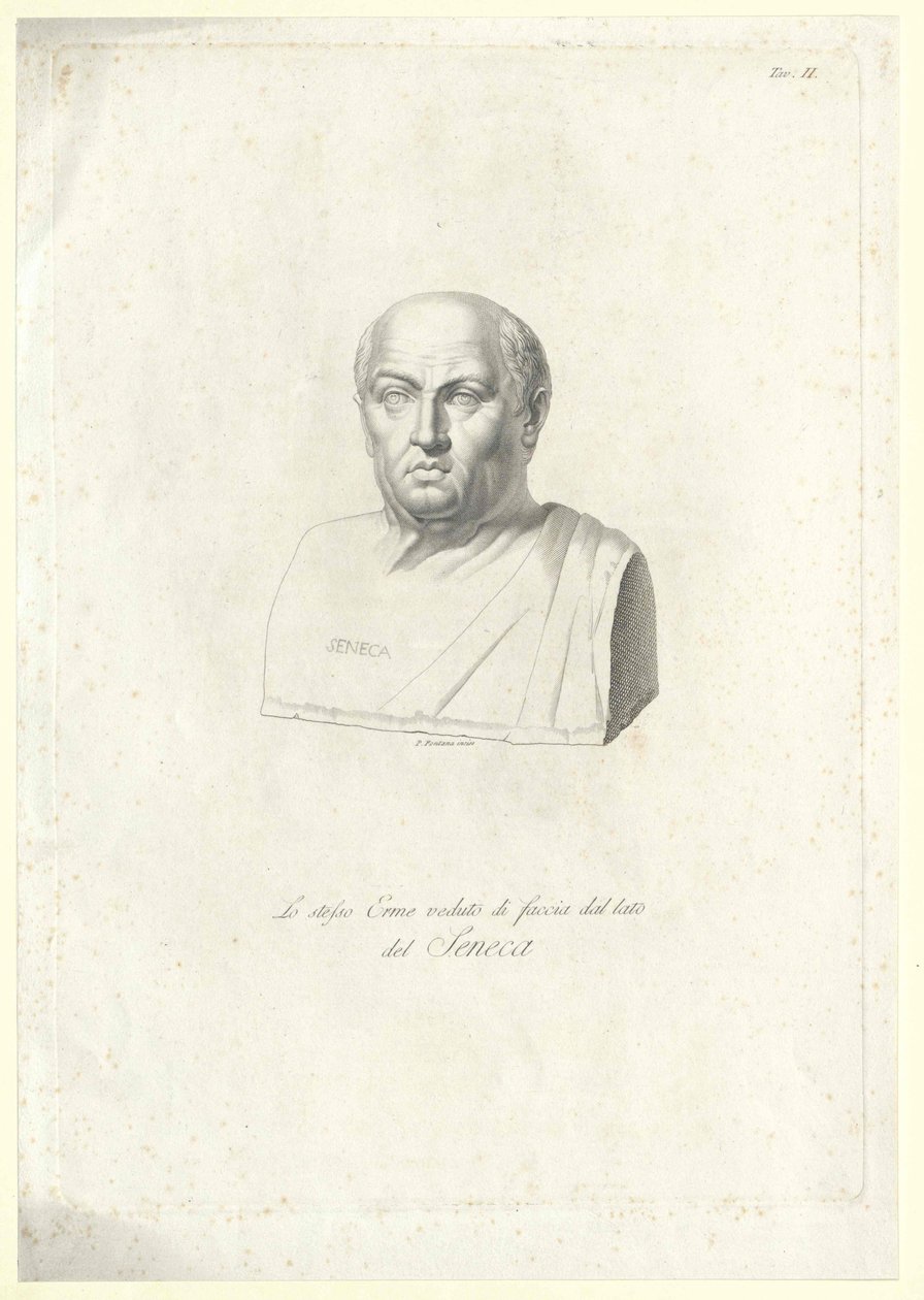 Lucius Annaeus Seneca by Artist Unknown